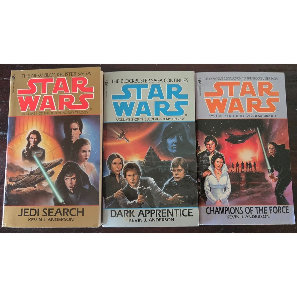 STAR WARS: The Jedi Academy Trilogy, Vol 1-3, PB